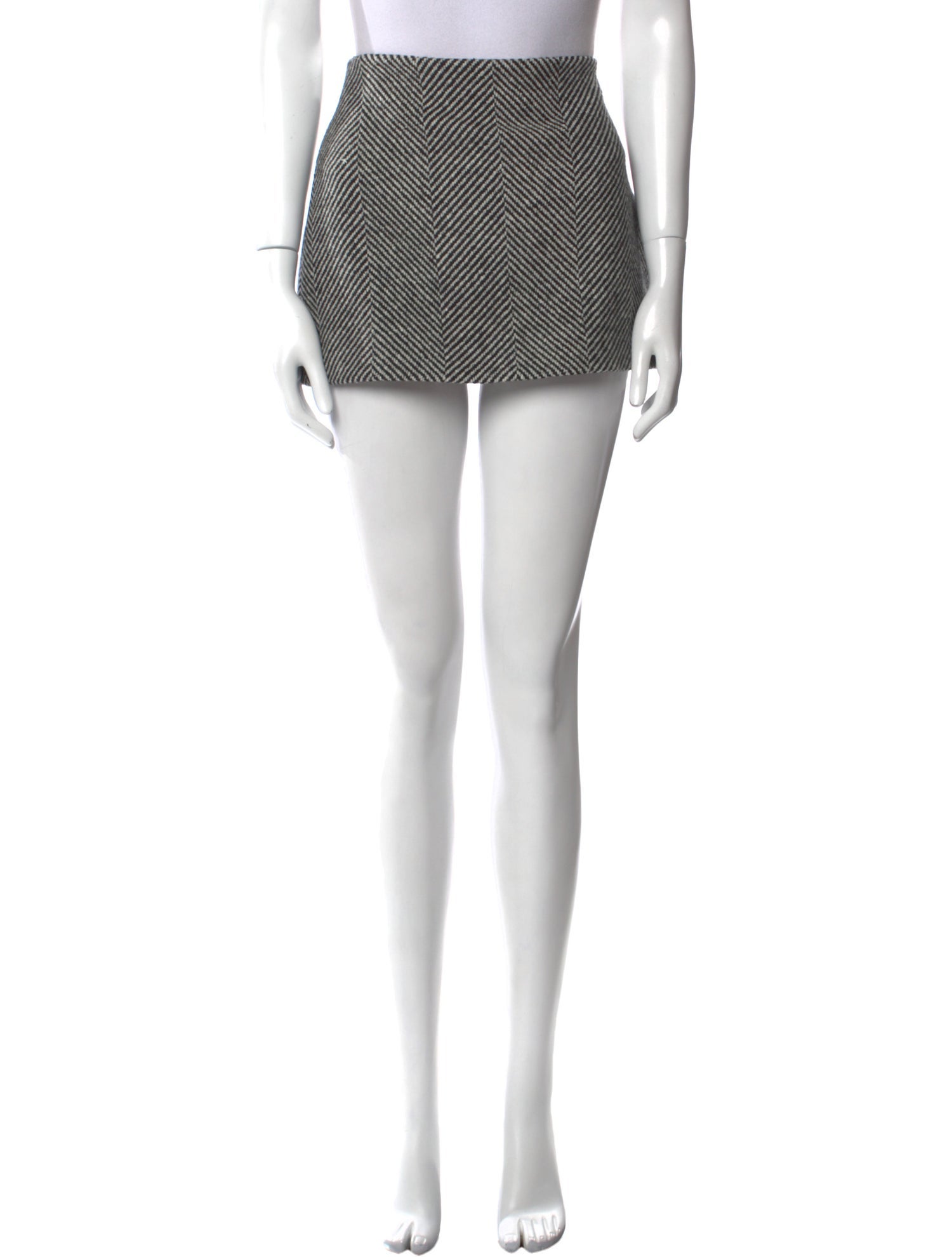Ermanno Scervino Virgin Wool Mini Skirt