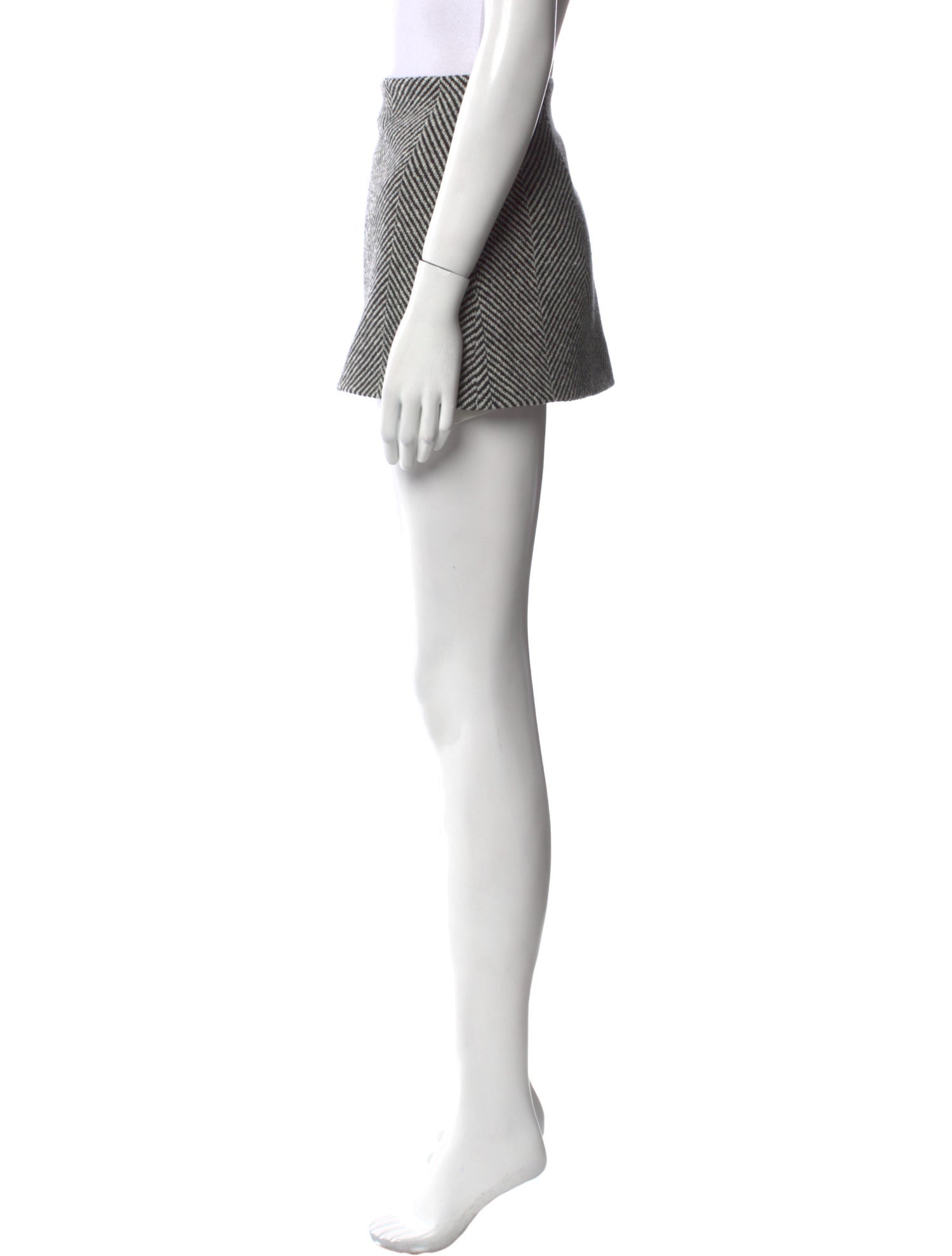 Ermanno Scervino Virgin Wool Mini Skirt