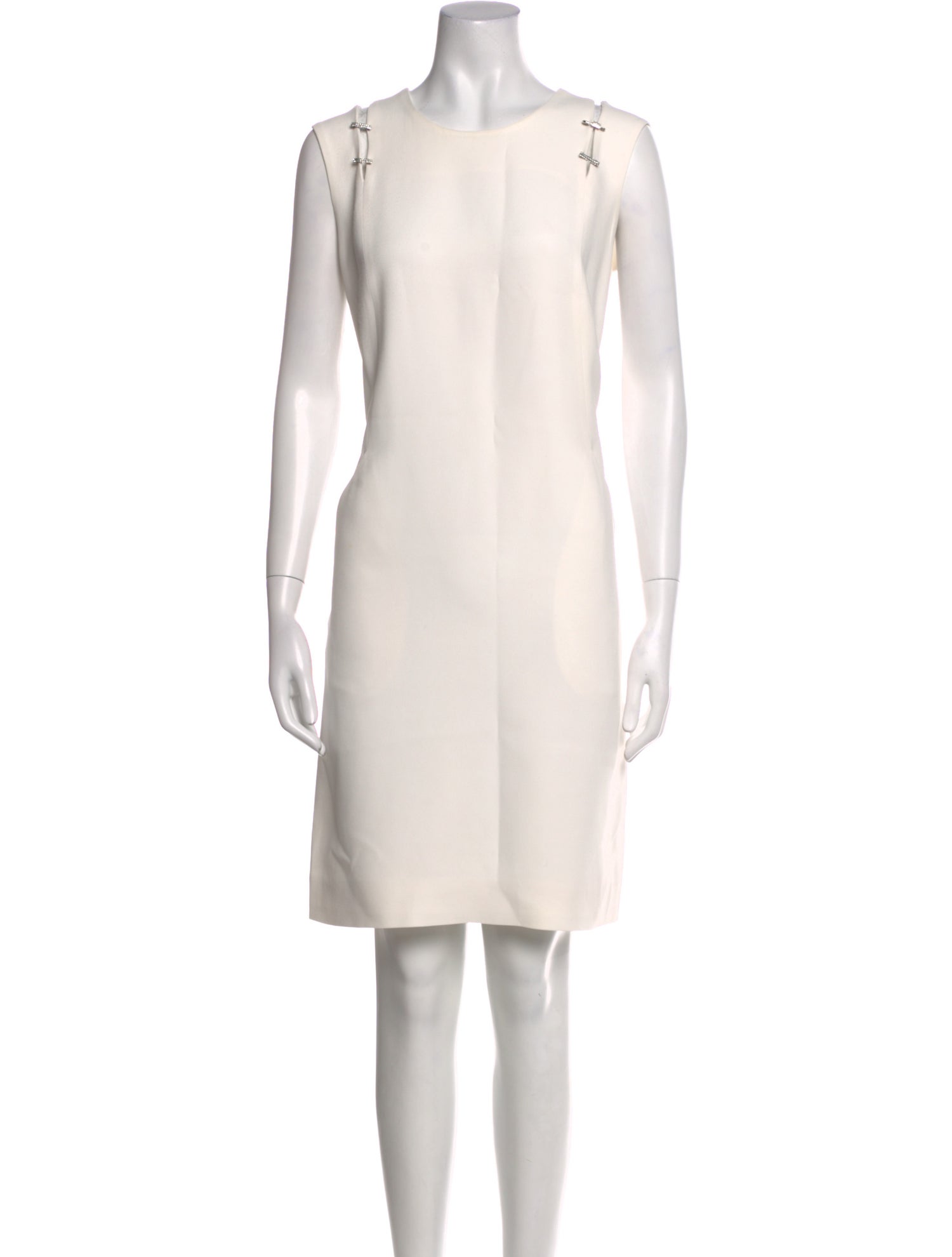 Ermanno Scervino Scoop Neck Knee-Length Dress
