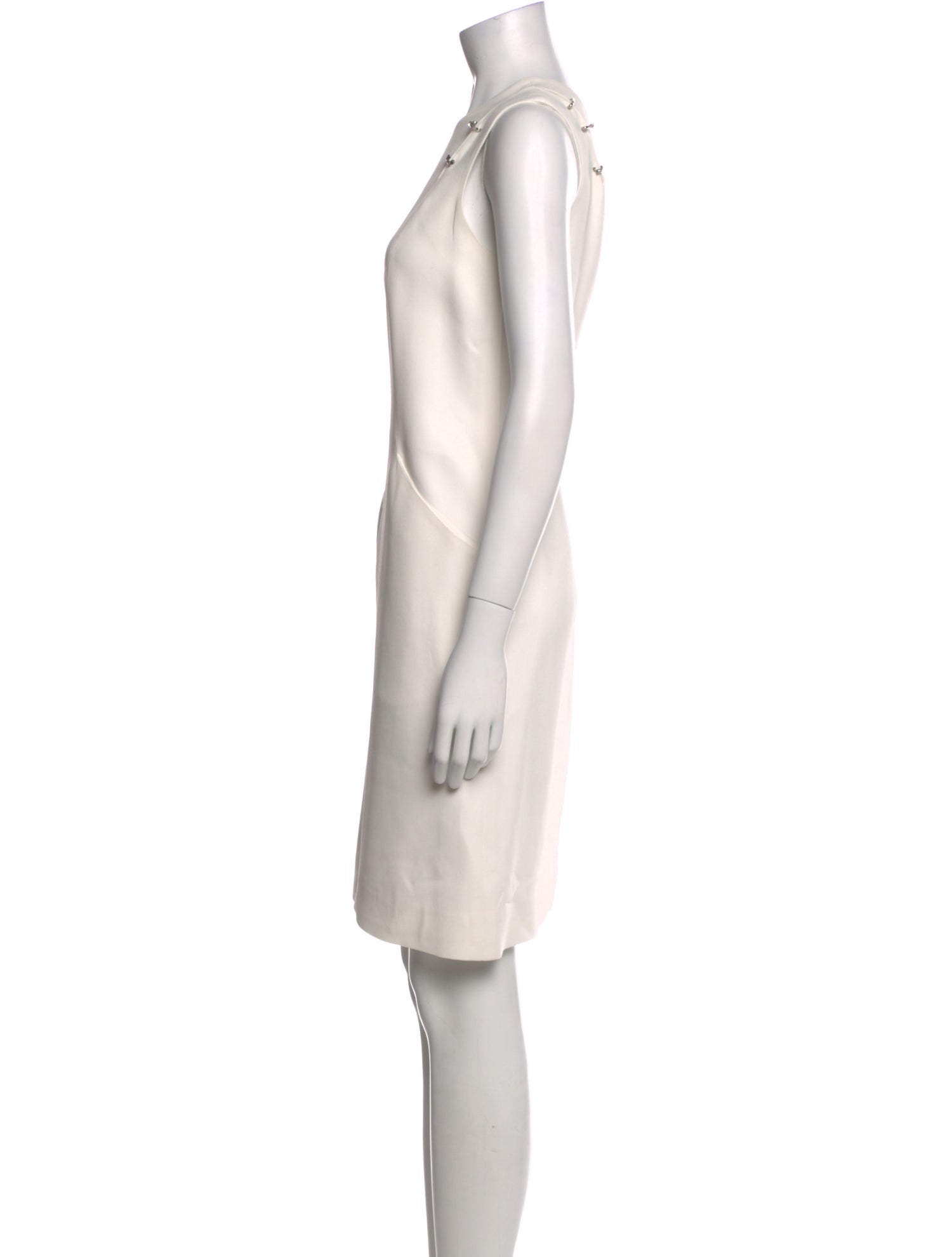 Ermanno Scervino Scoop Neck Knee-Length Dress