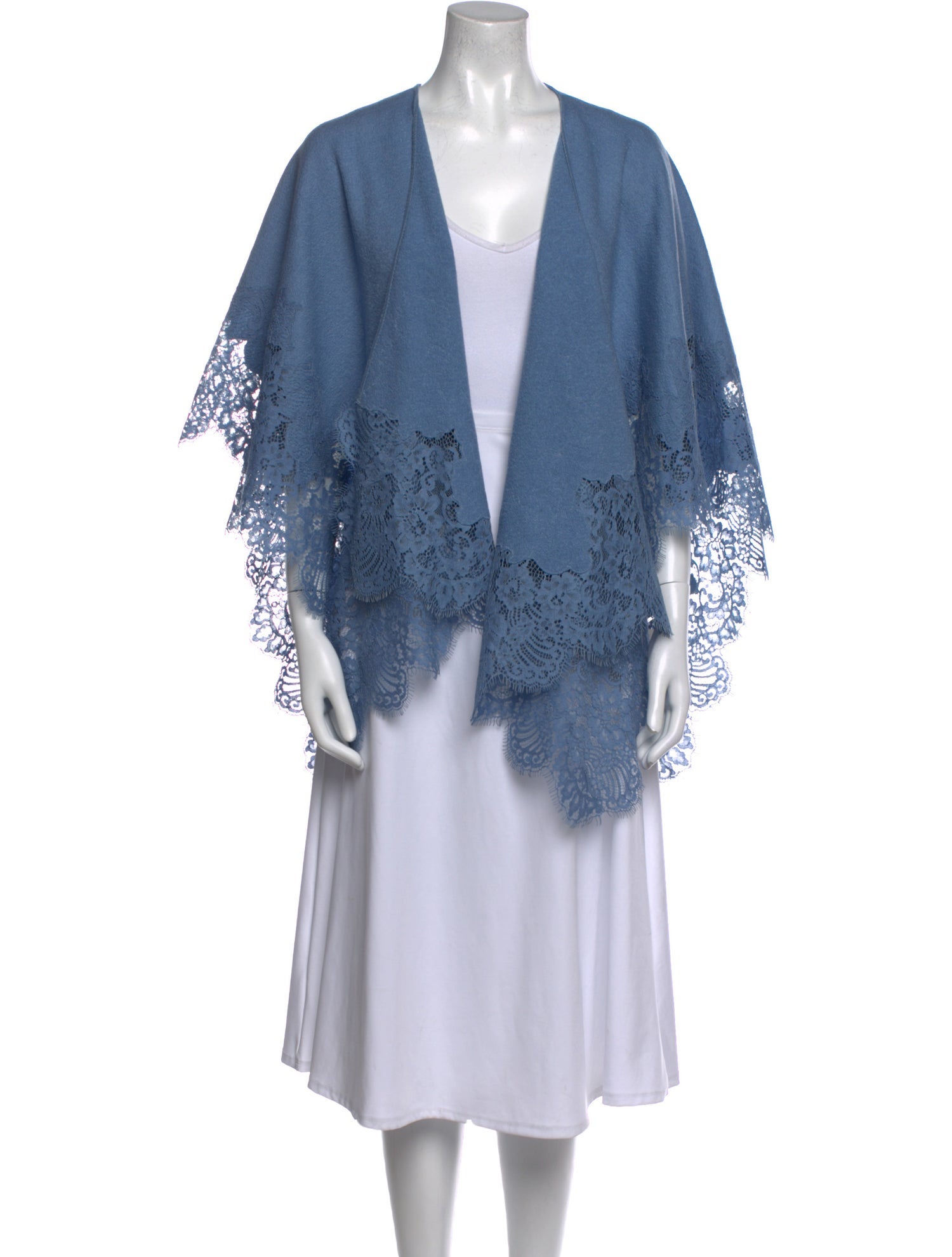 Ermanno Scervino Wool Lace Pattern Sweater