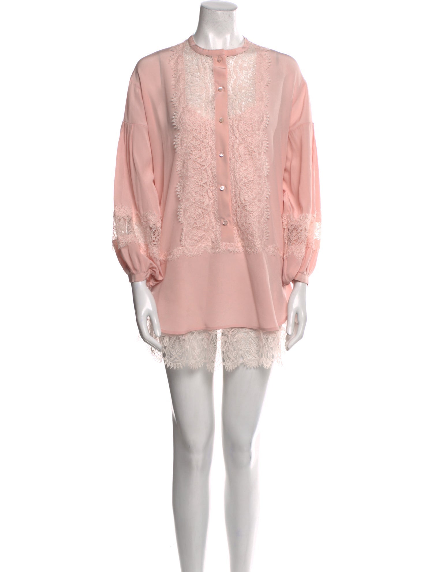 Ermanno Scervino Silk Mini Dress