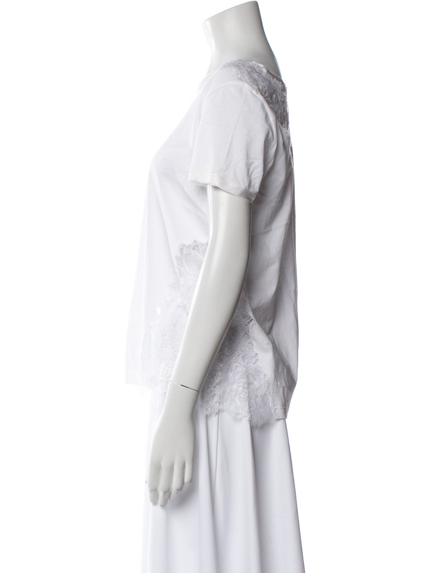 Ermanno Scervino Scoop Neck Short Sleeve T-Shirt