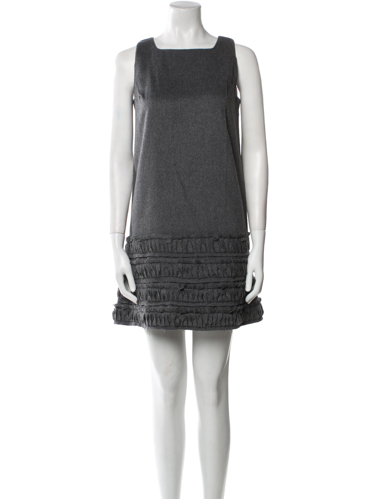 Ermanno Scervino Angora Mini Dress