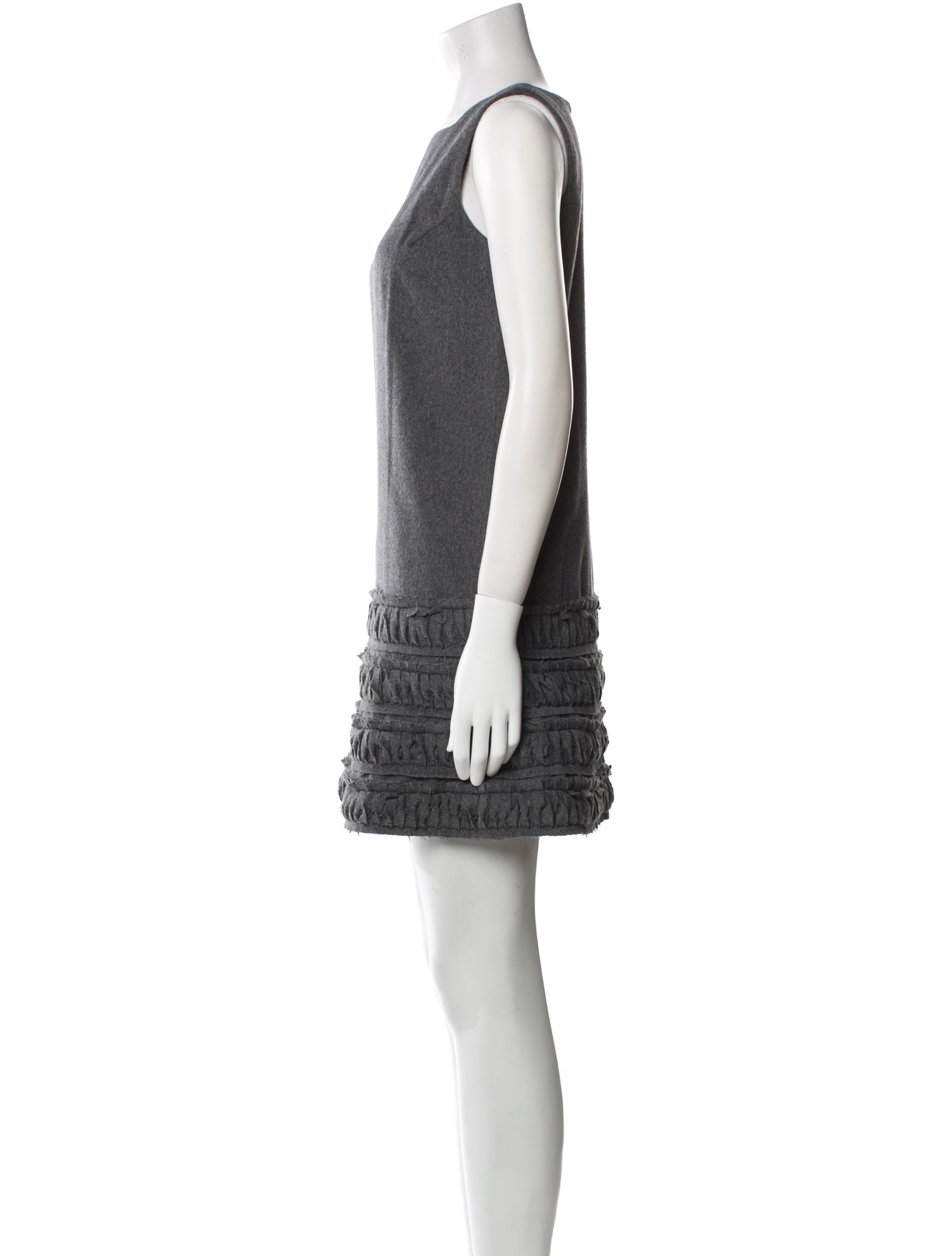 Ermanno Scervino Angora Mini Dress