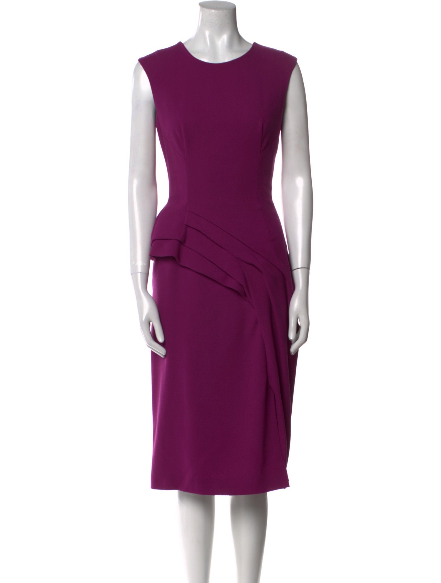 Ermanno Scervino Wool Midi Length Dress