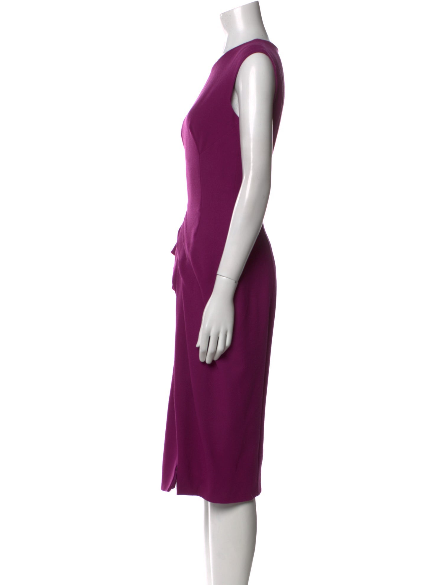 Ermanno Scervino Wool Midi Length Dress