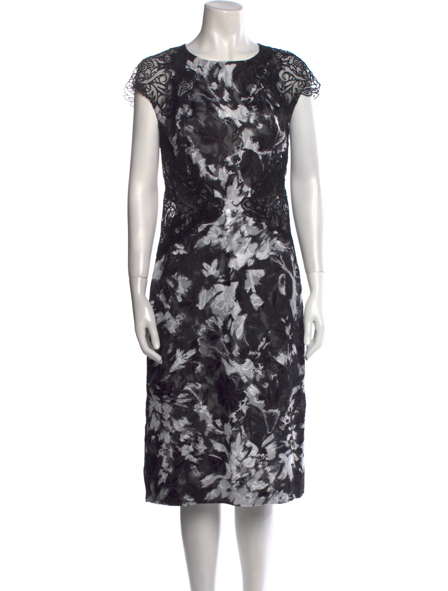 Ermanno Scervino Printed Midi Length Dress