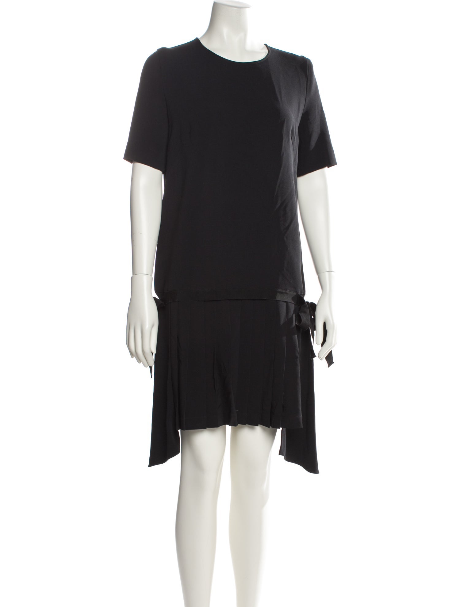 Ermanno Scervino Crew Neck Knee-Length Dress