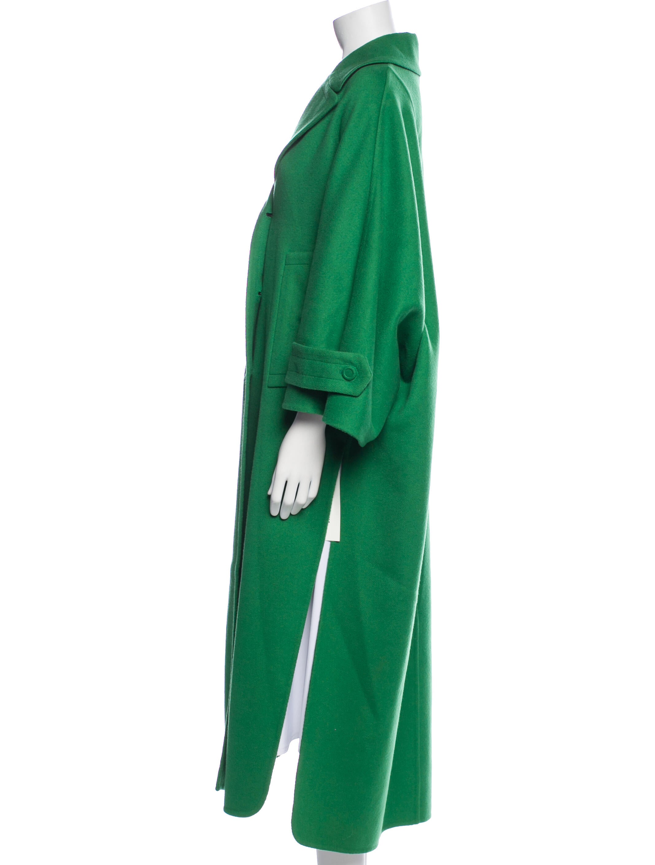 Ermanno Scervino Virgin Wool Trench Coat