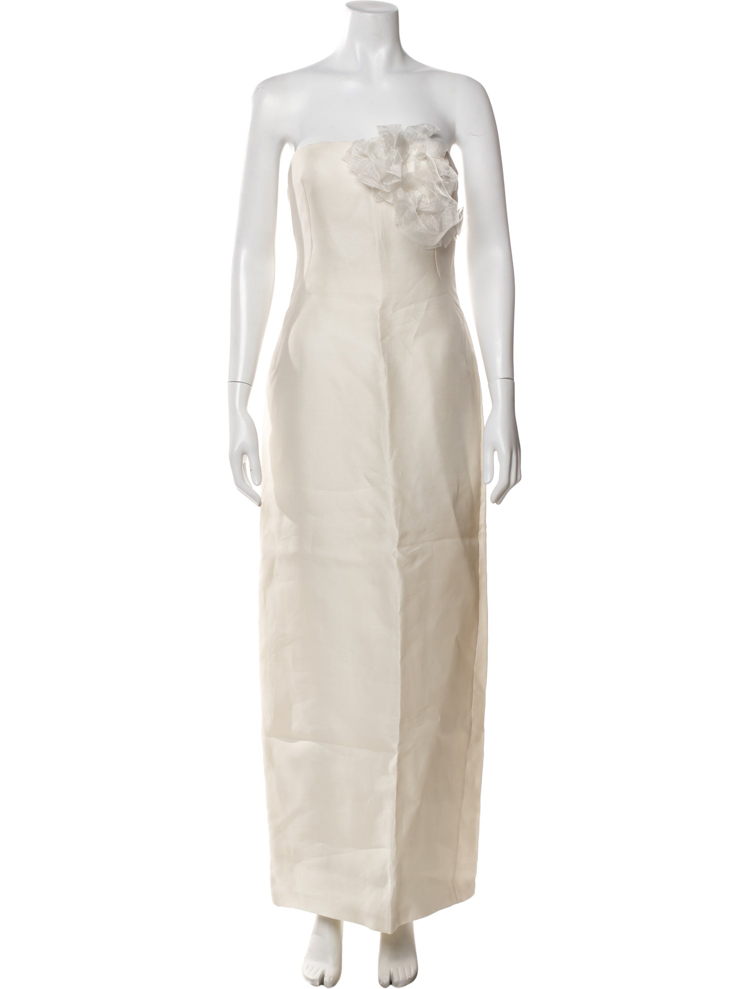 Ermanno Scervino Silk Long Dress