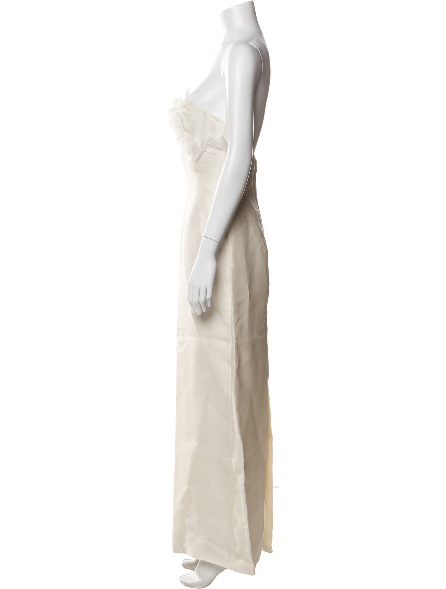 Ermanno Scervino Silk Long Dress