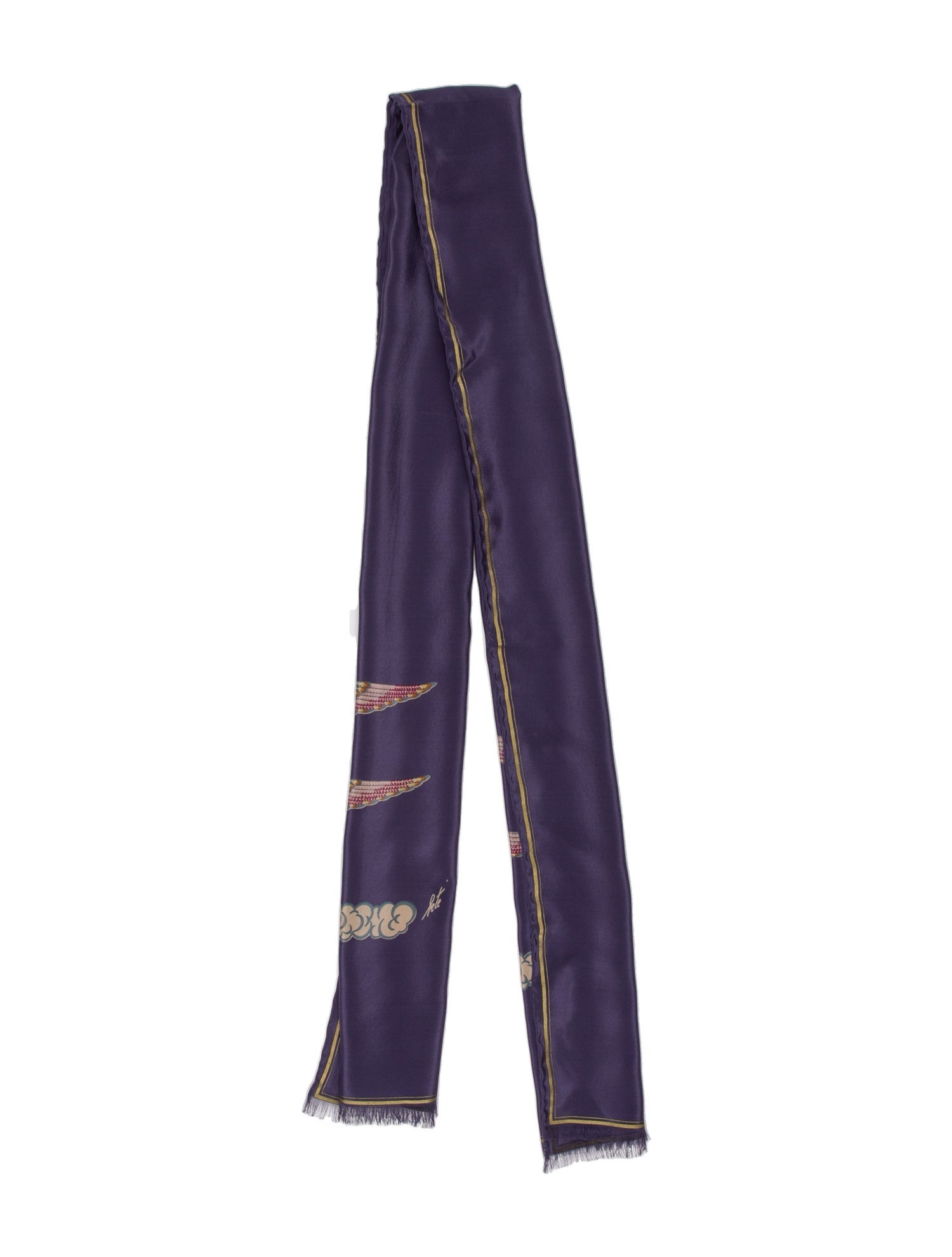 Erté Silk Printed Scarf