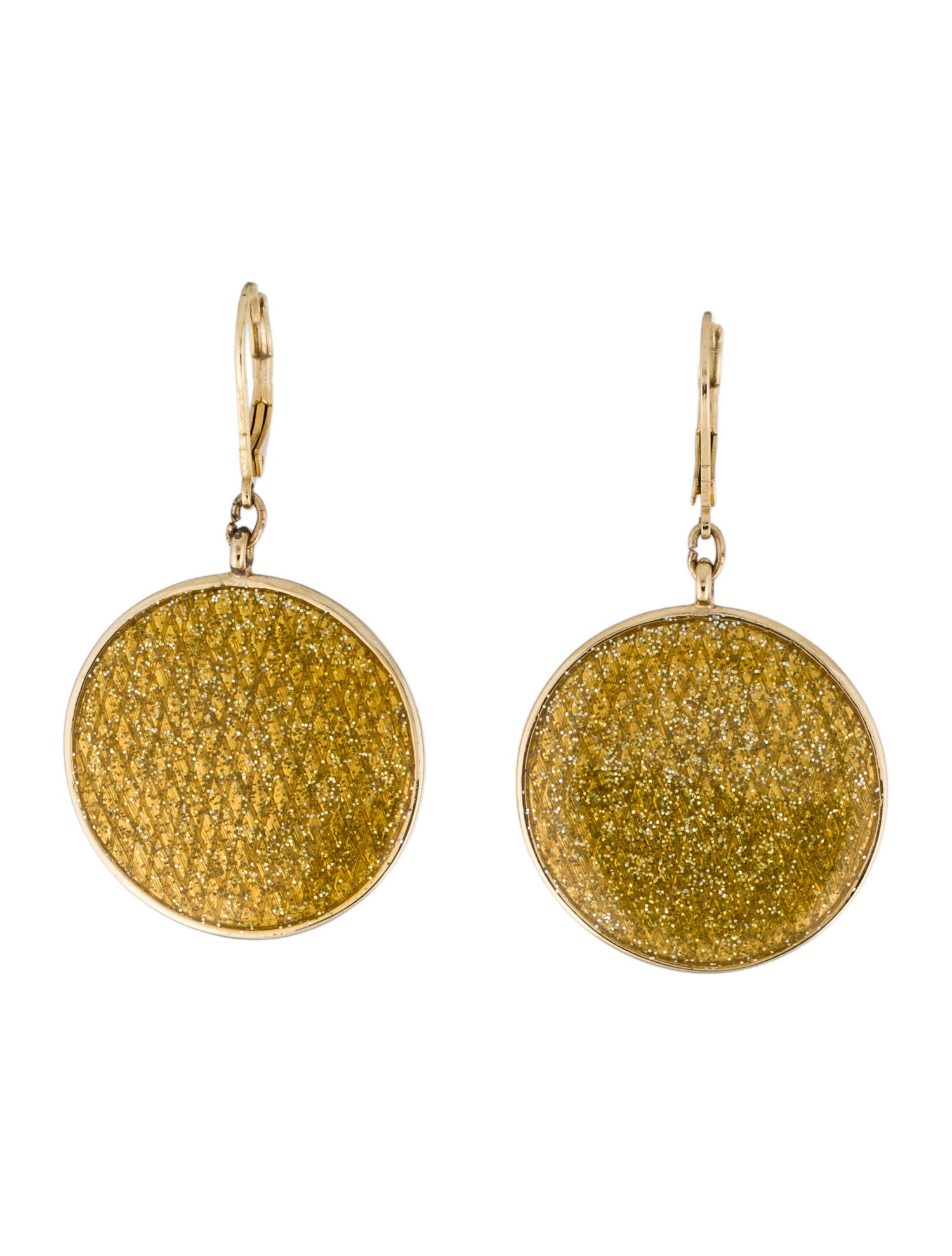 Erwin Pearl Enamel Glitter Drop Earrings