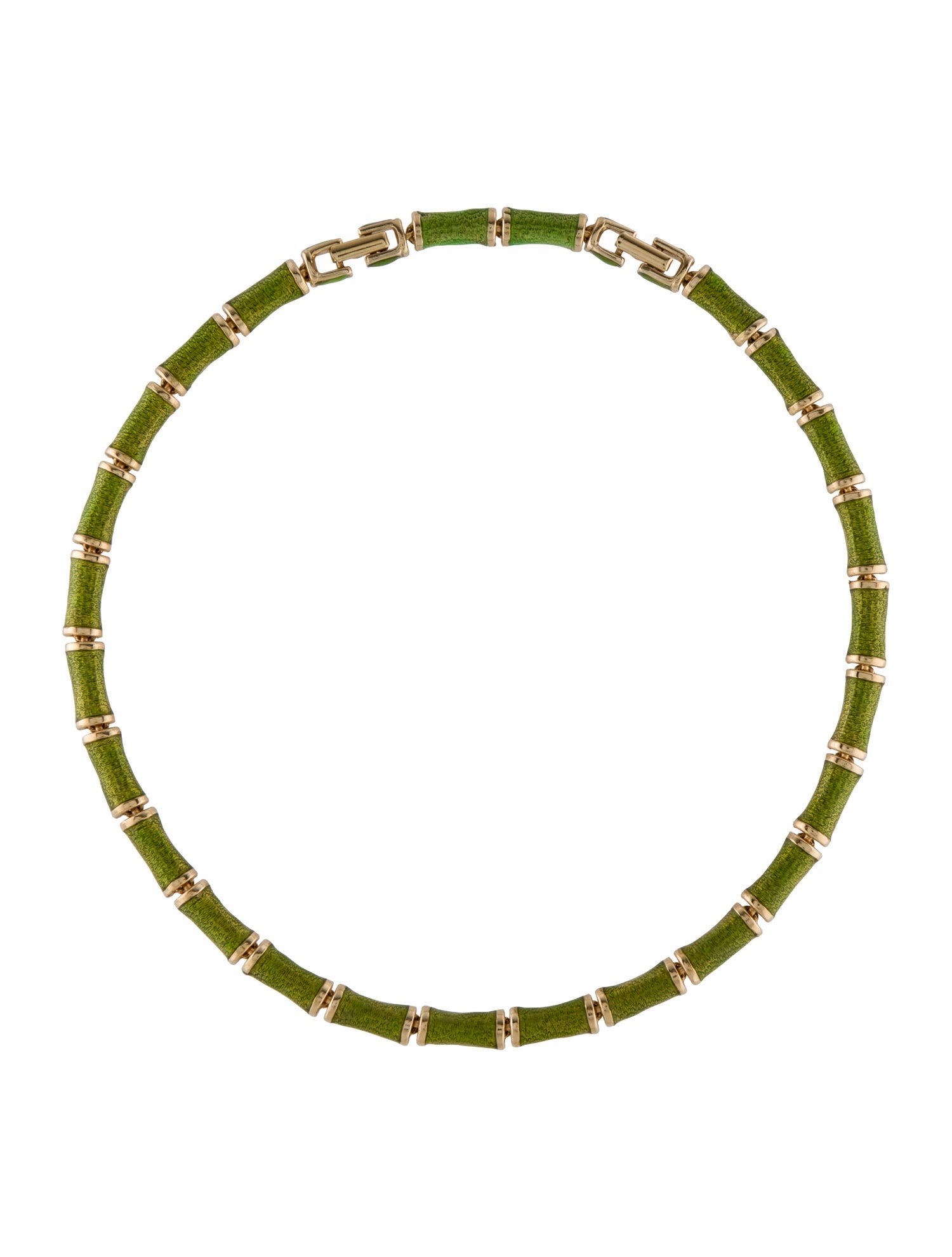 Erwin Pearl Enamel Chain Necklace