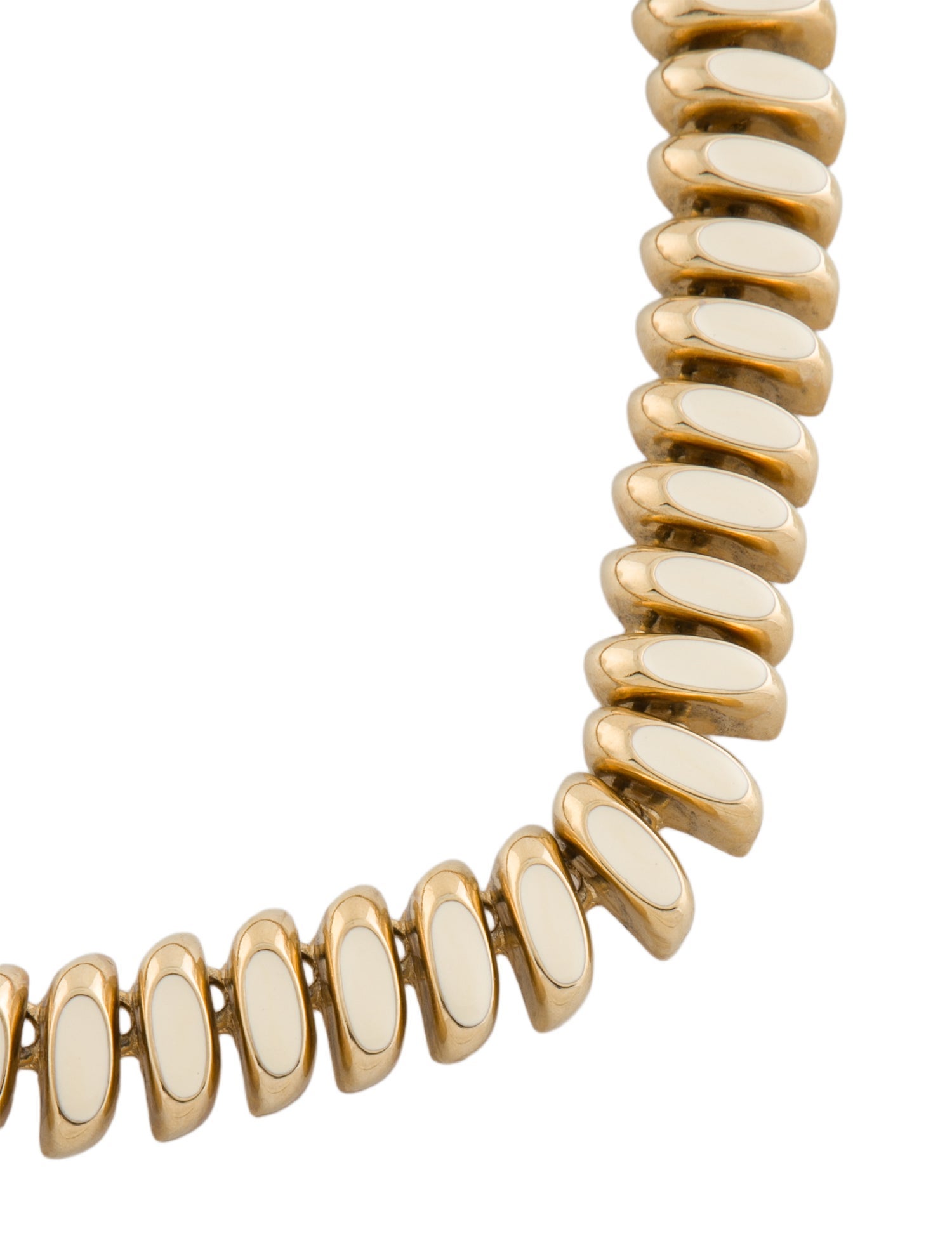 Erwin Pearl Enamel Choker Necklace