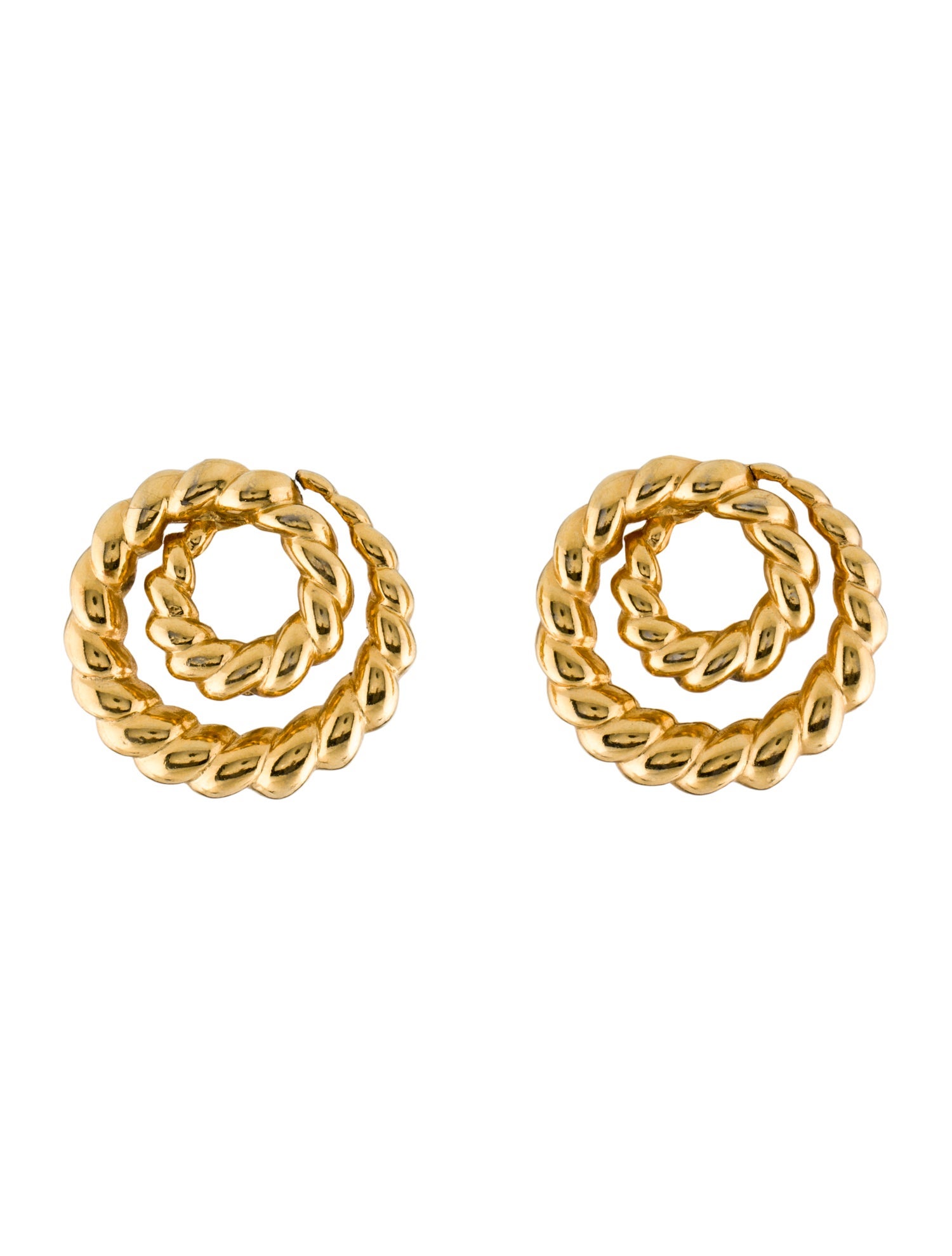 Erwin Pearl Swirl Knot Clip-On Earrings