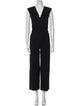 Escada V-Neck Jumpsuit