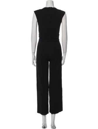 Escada V-Neck Jumpsuit