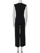 Escada V-Neck Jumpsuit