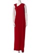 Escada Asymmetrical Neckline Jumpsuit