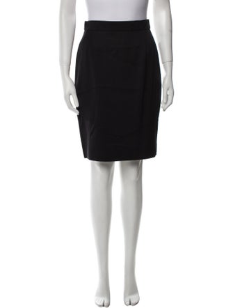 Escada Virgin Wool Knee-Length Skirt