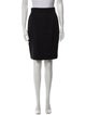 Escada Virgin Wool Knee-Length Skirt
