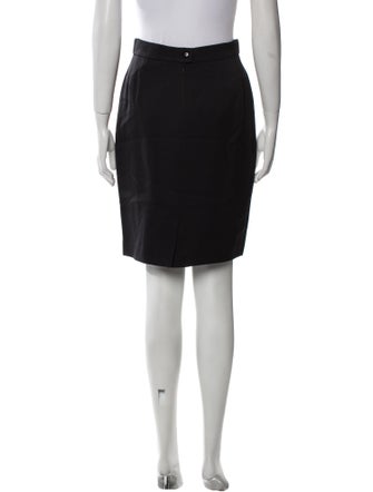Escada Virgin Wool Knee-Length Skirt