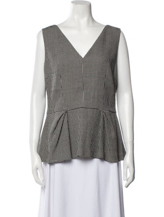 Escada Virgin Wool Printed Top