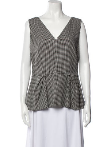 Escada Tops Virgin Wool Printed Top Us10, De40 | L