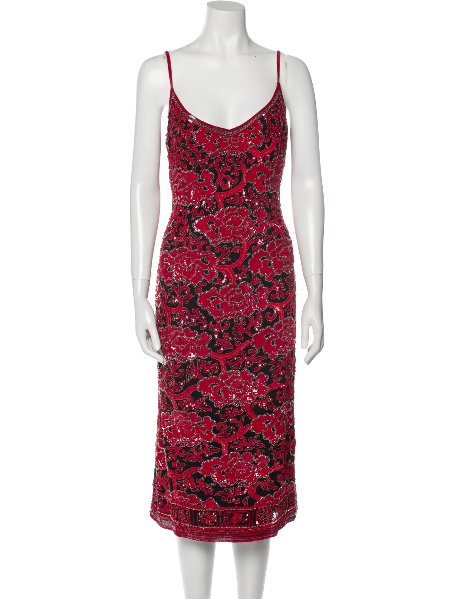 Escada Silk Midi Length Dress