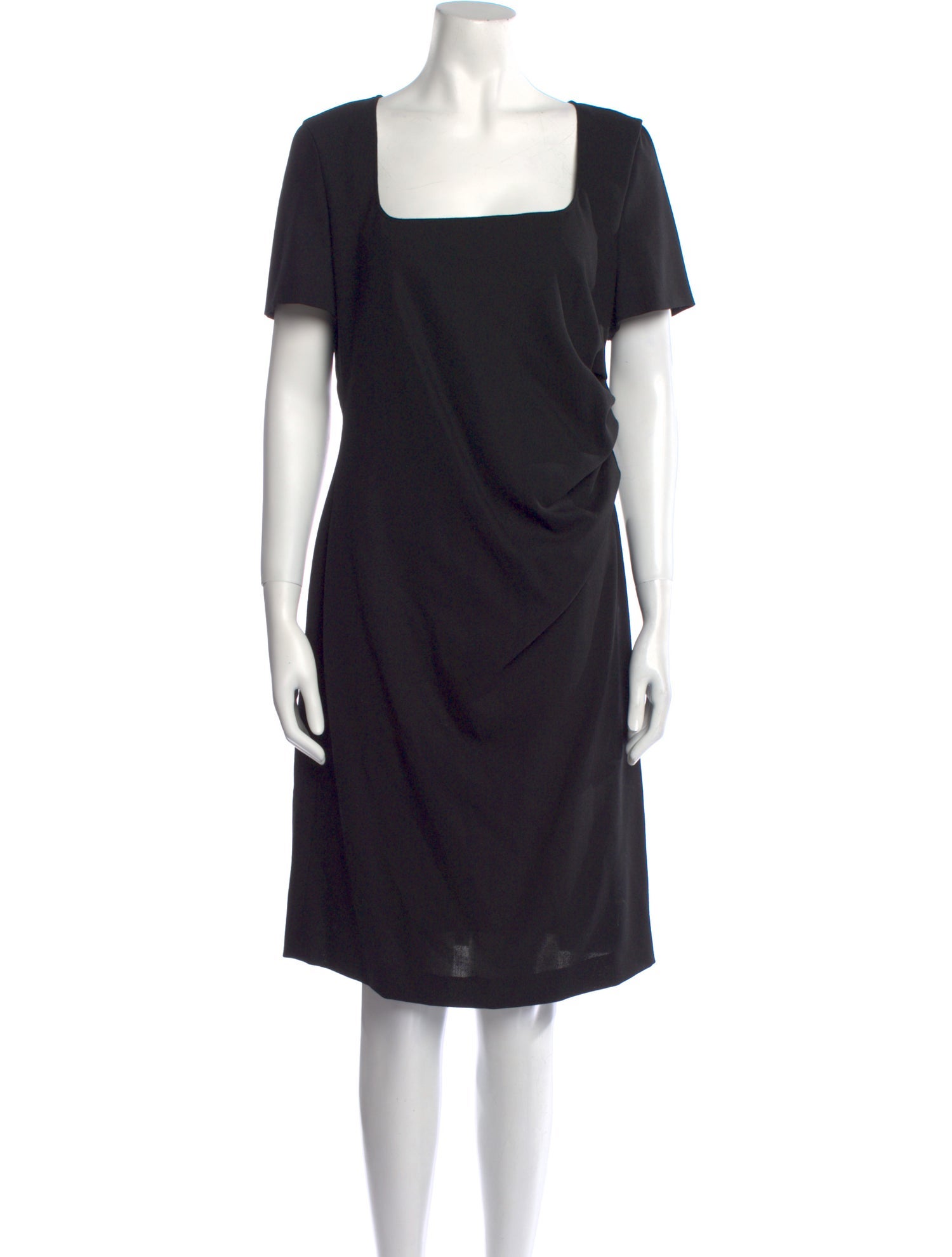 Escada Virgin Wool Knee-Length Dress