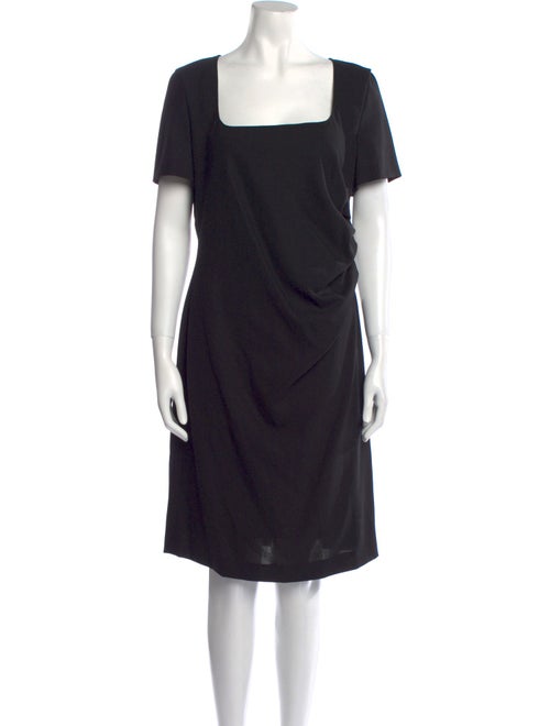 Escada Virgin Wool Knee-Length Dress