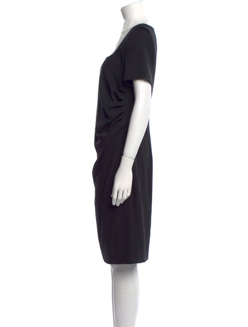 Escada Virgin Wool Knee-Length Dress