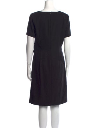 Escada Virgin Wool Knee-Length Dress