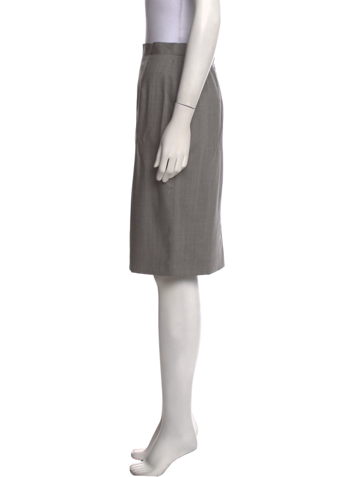 Escada Wool Knee-Length Skirt