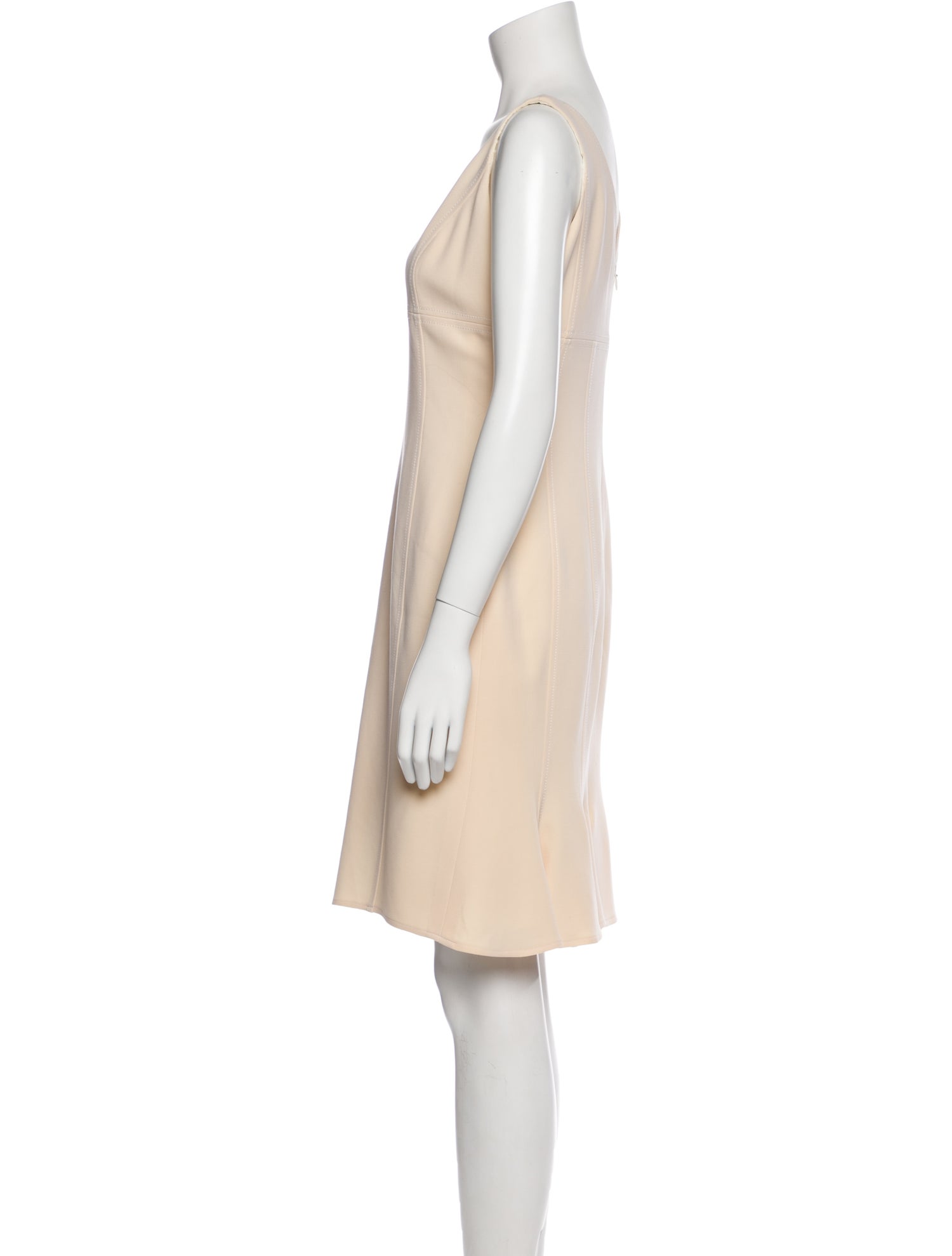 Escada Virgin Wool Knee-Length Dress