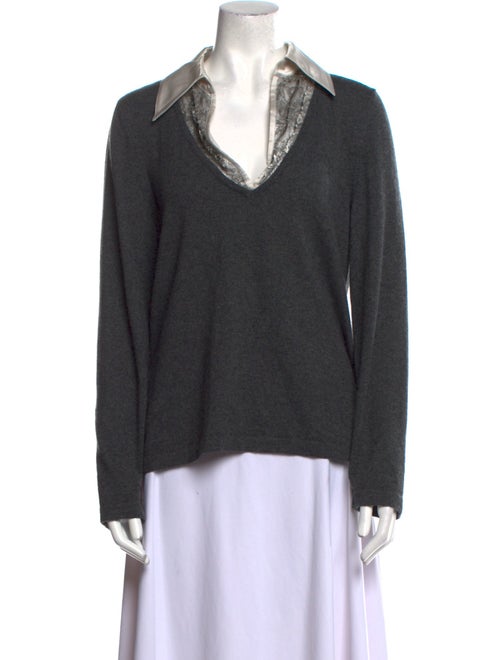 Escada Cashmere V-Neck Sweater
