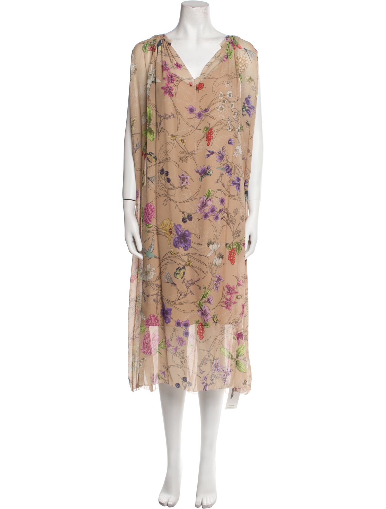 Escada Silk Long Dress w/ Tags