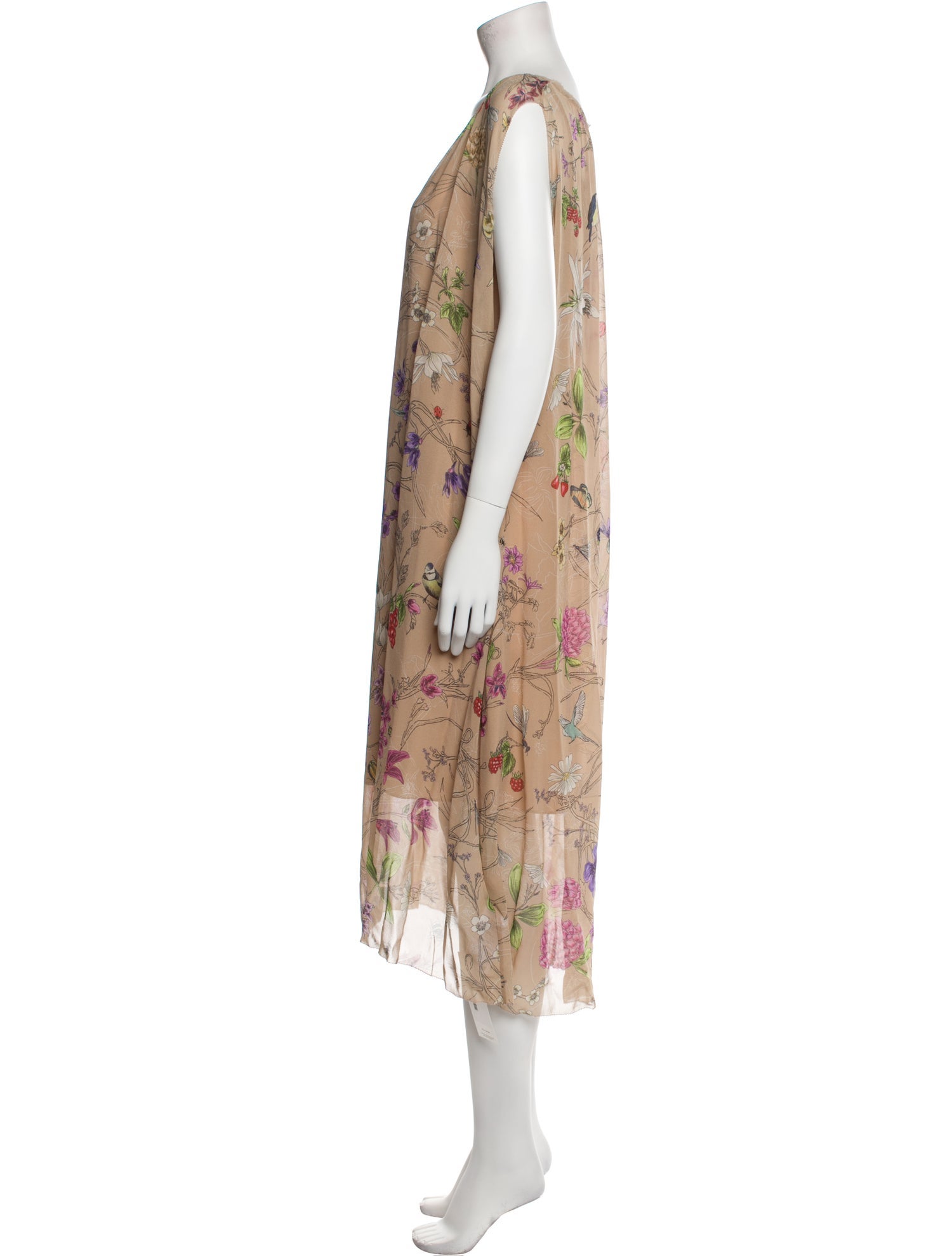 Escada Silk Long Dress w/ Tags