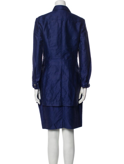 Escada Striped Skirt Suit