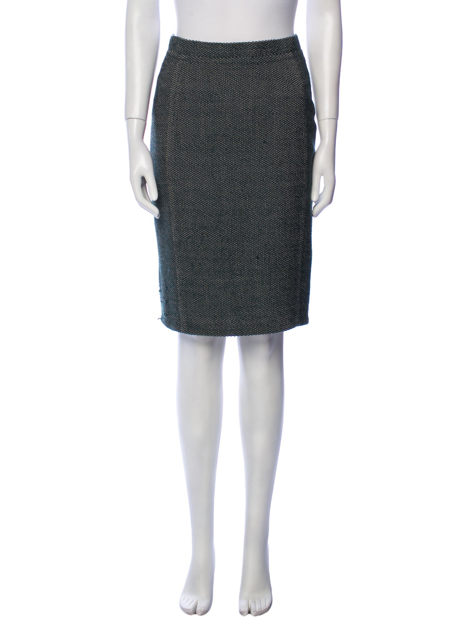 Escada Wool Knee-Length Skirt