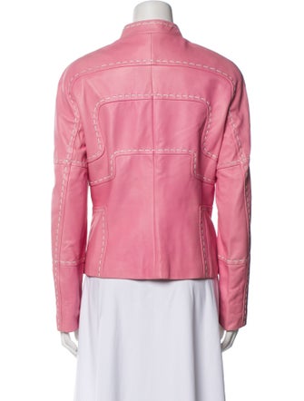 Escada Lambskin Biker Jacket