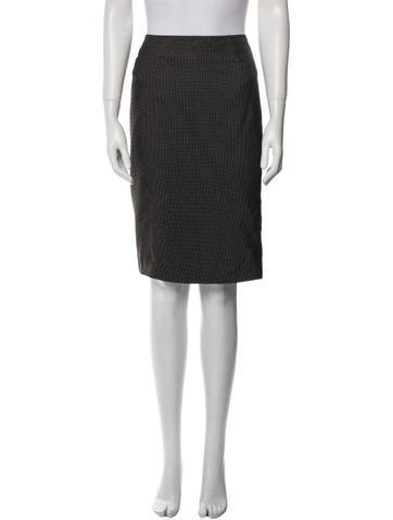 Escada Skirts Polka Dot Print Knee-Length Skirt Us8, De38 | M