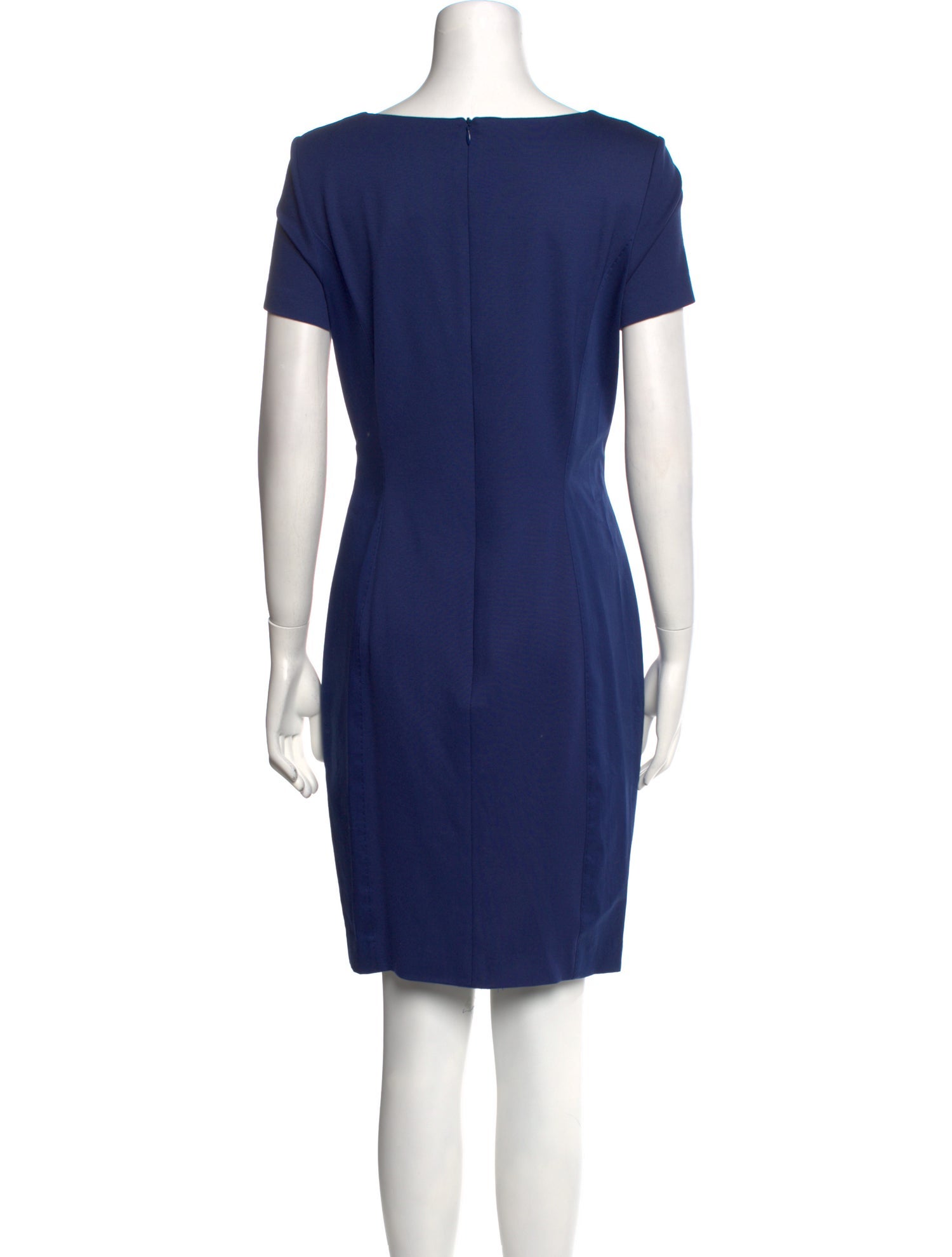 Escada Bateau Neckline Long Dress