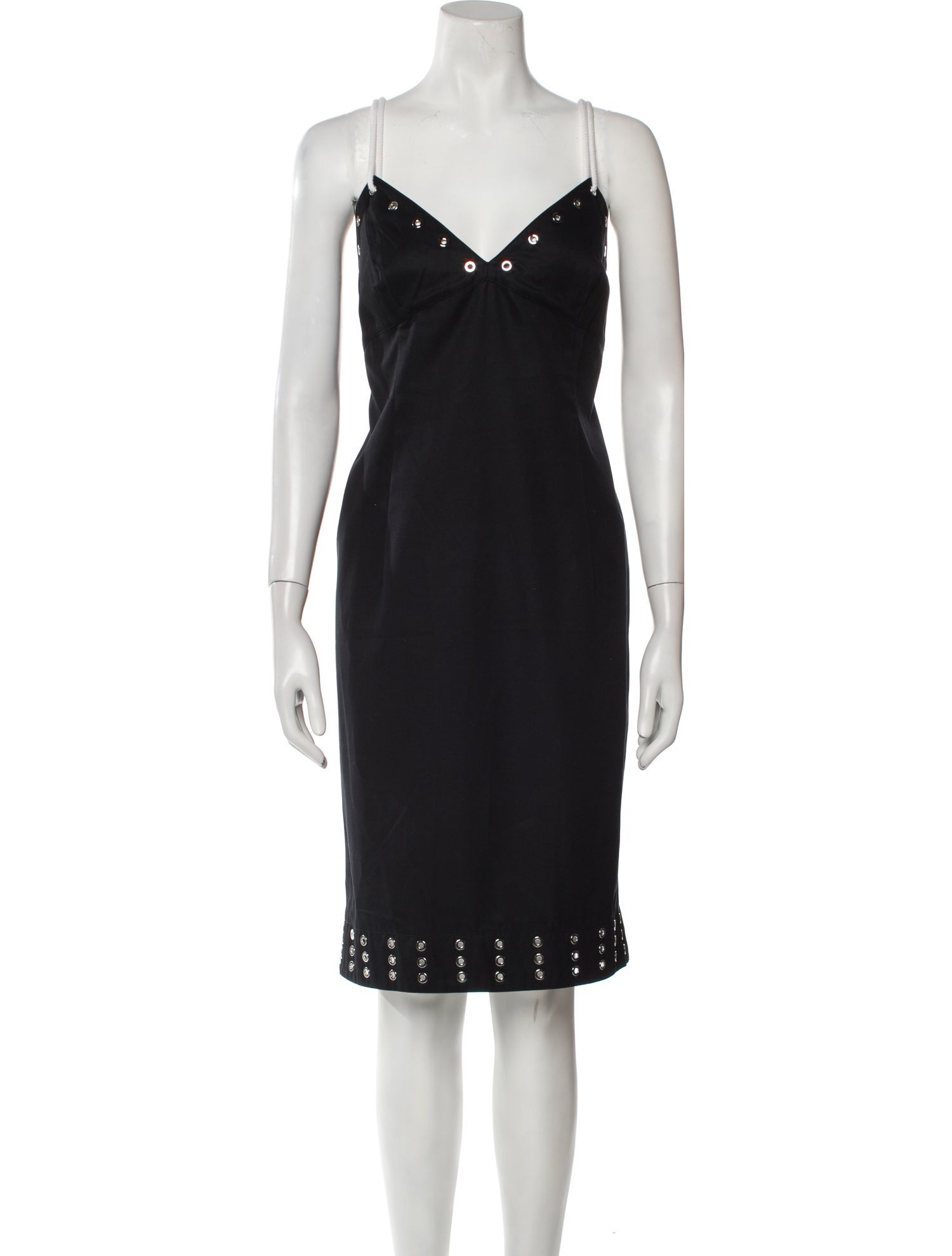 Escada V-Neck Mini Dress