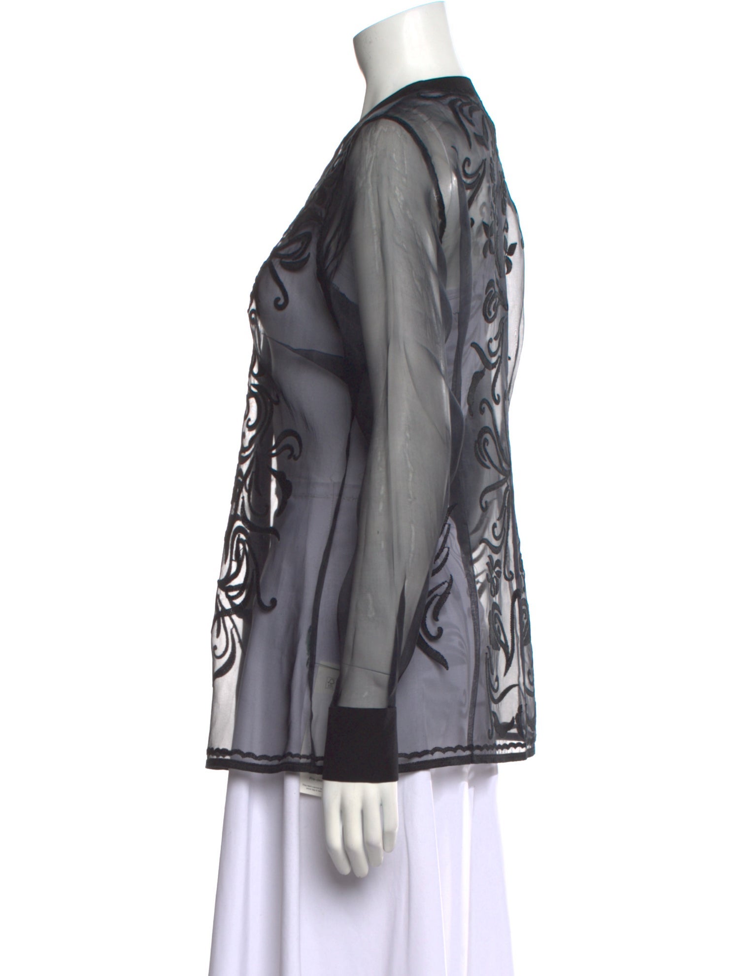 Escada Printed V-Neck Tunic