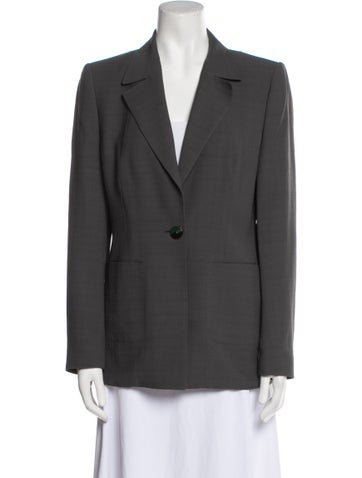 Escada Jackets Virgin Wool Blazer M