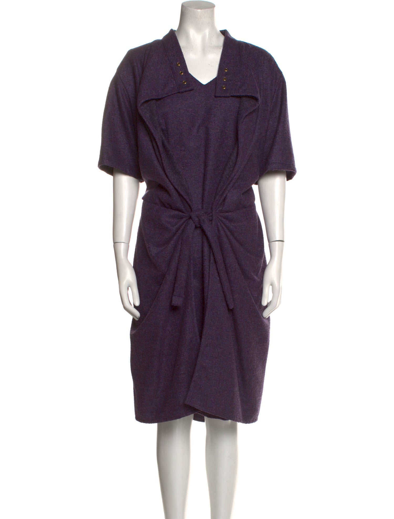 Escada Virgin Wool Midi Length Dress