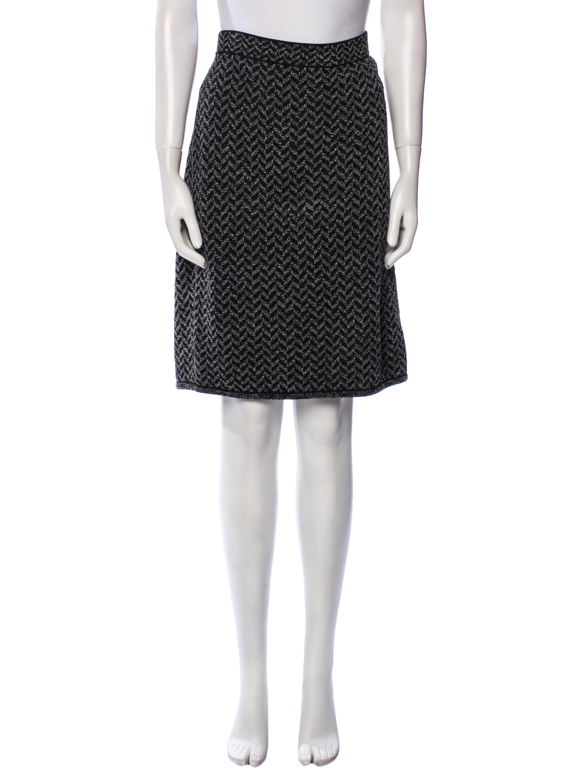 Escada Wool Knee-Length Skirt